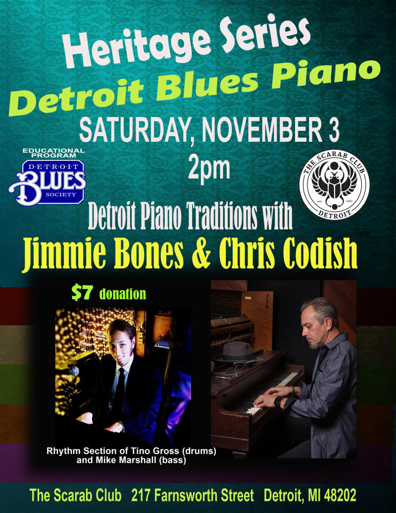 Historic Blues Clubs Detroit Blues Society